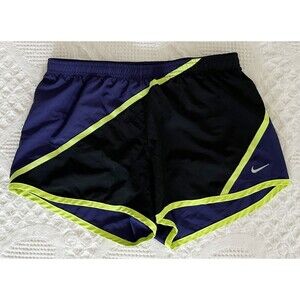 Nike Dri-FIT Purple Black Athletic Running Shorts Women’s Size Small